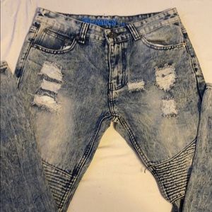 Trill nation denim jeans